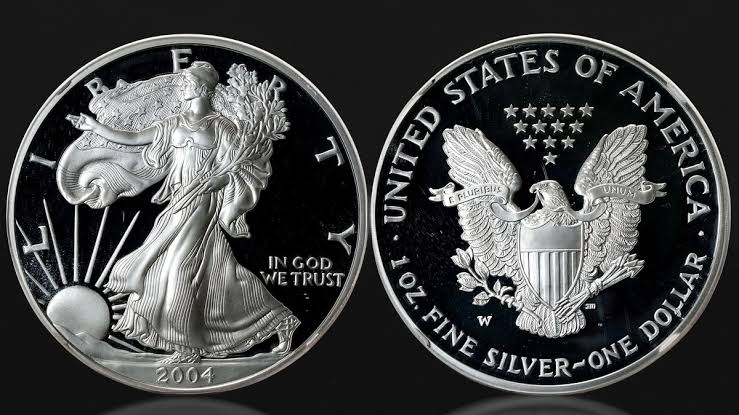 West Point Mint facility where 2004 American Silver Eagles were produced, both bullion and proof issues